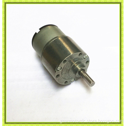 Reversible metal gearbox OD37mm high torque 300rpm 24v dc gear motor